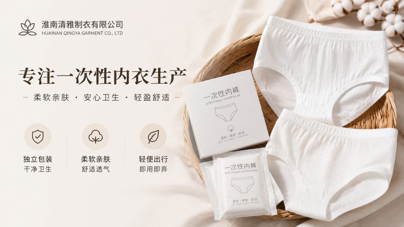 广安为多渠道提供日抛内衣方案